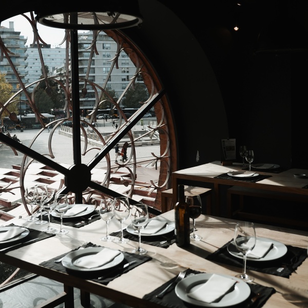 Dentro do Restaurante